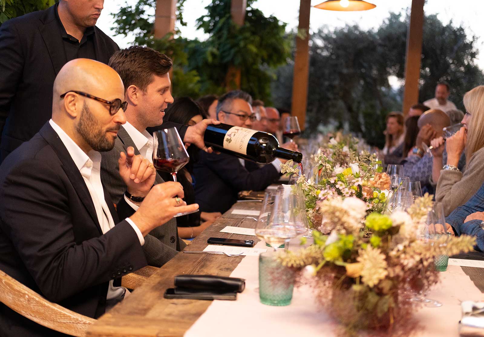 Carlton McCoy Jr., MS at a Burgess Dinner Event